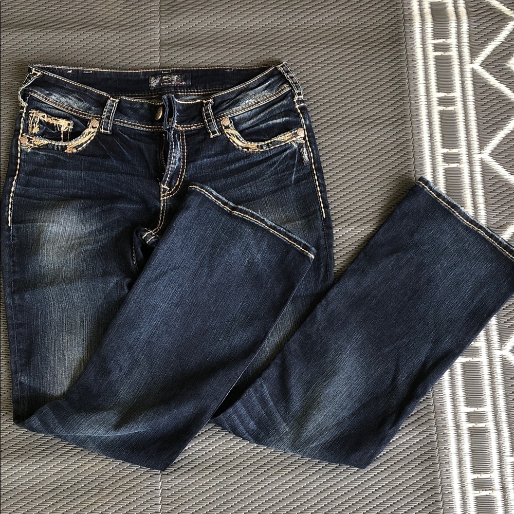 Dark Wash Women’s Silver Jeans